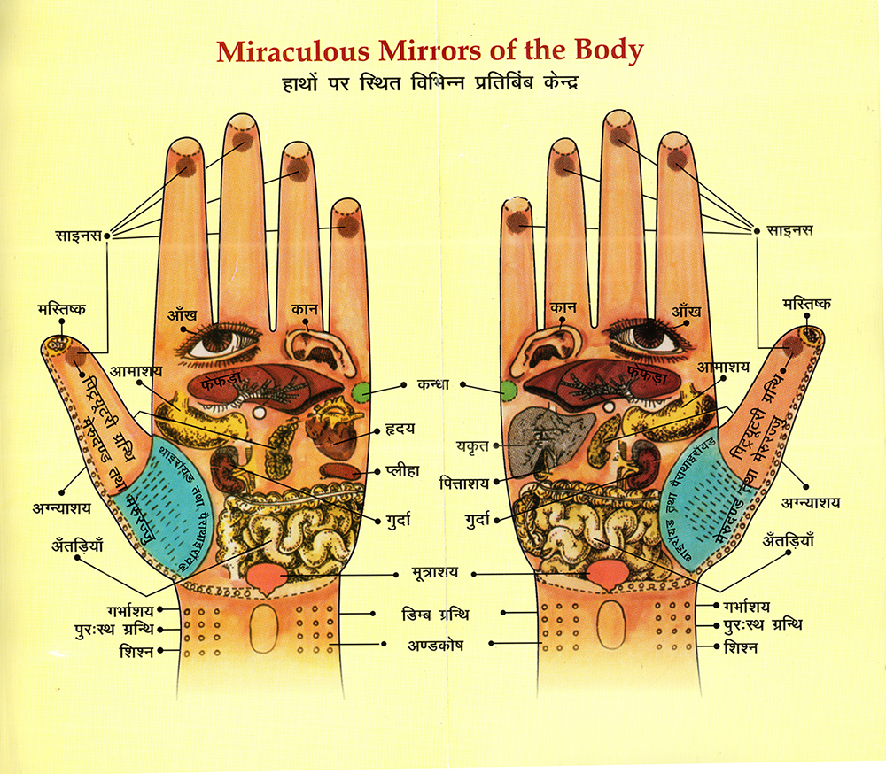 Reflexology Chart